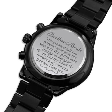 NEW Brother of the Bride Black Watch - Love You This Much